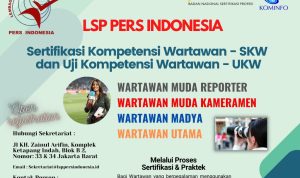 LSP Pers Indonesia Buka Pendaftaran SKW dan UKW