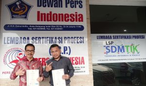 BNSP dan LSP Pers Indonesia Resmi Terbitkan Sertifikat Kompetensi Wartawan BNSP dan LSP Pers Indonesia Resmi Terbitkan Sertifikat Kompetensi Wartawan
