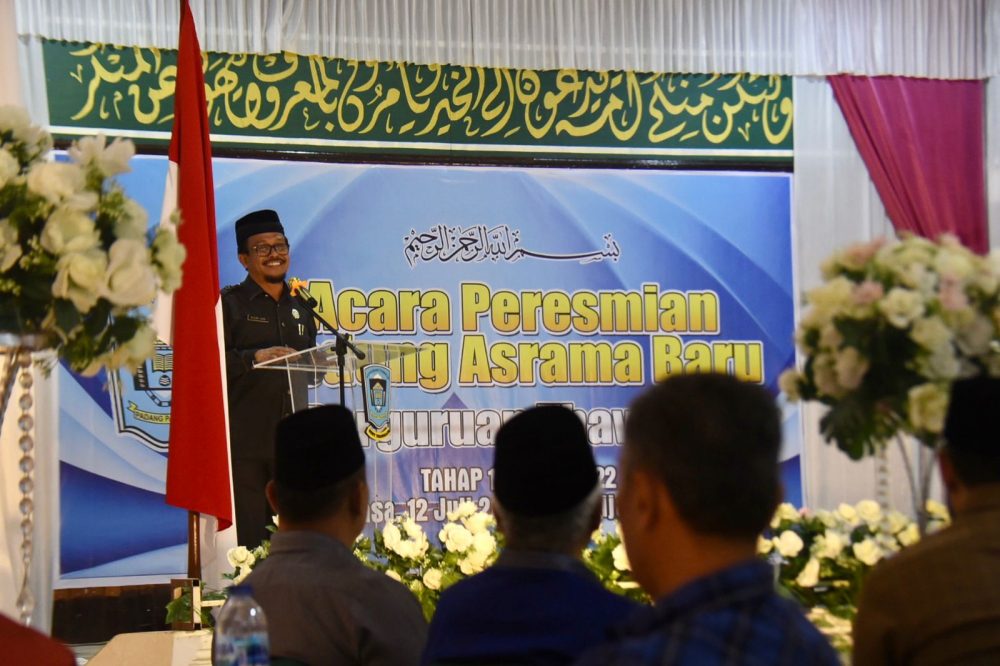 Asrama Baru Perguruan Thawalib Padang Panjang Diresmikan Asrama Baru Perguruan Thawalib Padang Panjang Diresmikan
