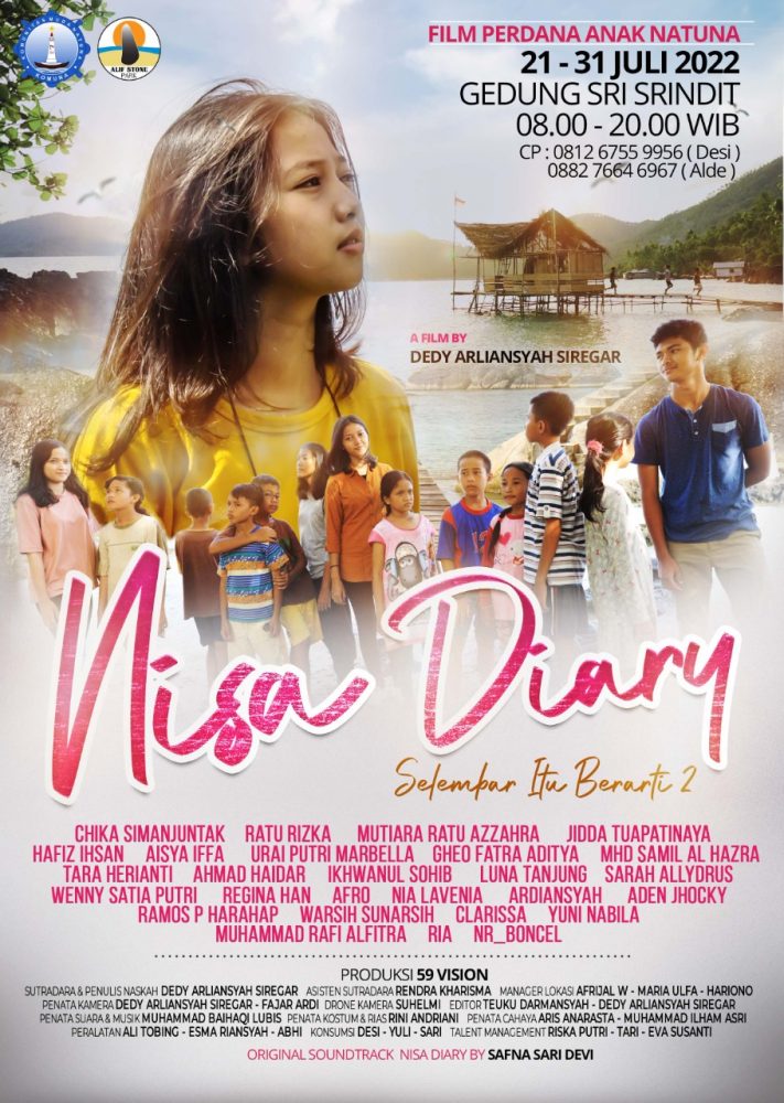 Launching Perdana Film “Nisa Diary Selembar Itu Berarti 2”, Drama Anak Natuna Launching Perdana Film “Nisa Diary Selembar Itu Berarti 2”, Drama Anak Natuna