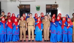 Suhatri Bur dan Rudy Repenaldi Rilis  Lepas Jambore Kader PKK Berprestasi Tingkat Provinsi Sumatera Barat Tahun 2022