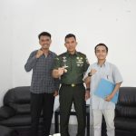 Dandim 0315/Tanjungpinang Terima Kunjungan Audiensi Mahasiswa Ekonomi Umrah Bahas Economy Spektakuler Entreprenuer 2022