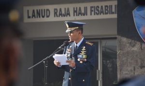 Dilandasi Semangat Kepahlawanan 29 Juli 1947, Lanud RHF Peringati Hari Bakti TNI AU Ke-75