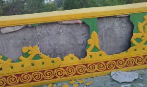Kualitas Ukiran Pagar Jembatan Selat Lampa-Telok Depeh Dinilai Buruk Kualitas Ukiran Pagar Jembatan Selat Lampa-Telok Depeh Dinilai Buruk