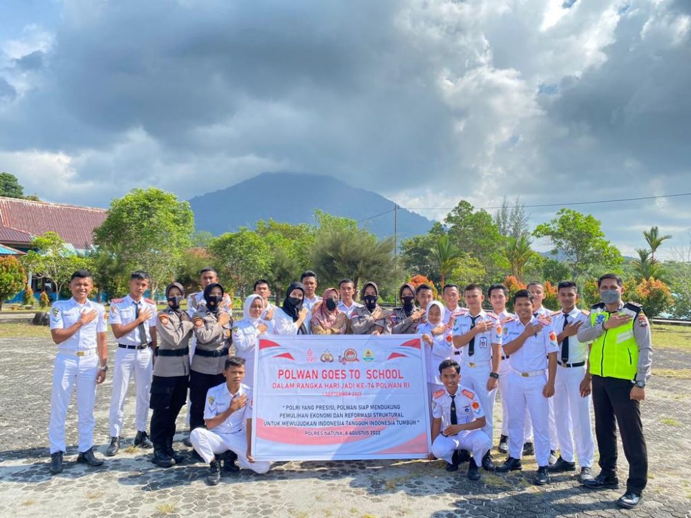 Sambut Hari Jadi Polwan Ke 74, Polres Natuna Gelar Goes To School Sambut Hari Jadi Polwan Ke 74, Polres Natuna Gelar Goes To School