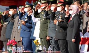 Upacara Pengibaran Bendera Merah Putih, Polres Bintan Sebagai Pelaksana Tingkat  Kabupaten Bintan
