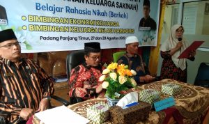 15 Pasutri Ikuti Bimbingan Berkah Dalam Piloting Pusaka Sakinah 15 Pasutri Ikuti Bimbingan Berkah Dalam Piloting Pusaka Sakinah
