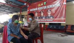 Polres Bintan Terus Buka Gerai Vaksin Covid-19 Di Wilayah Hukum Polres Bintan