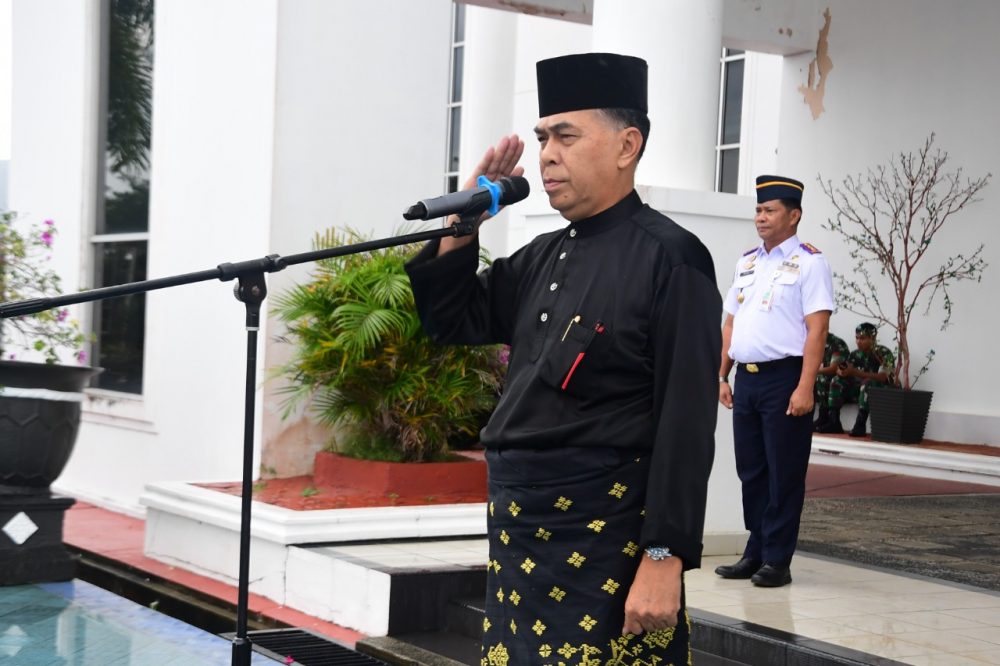 Upacara Hari jadi Dishub 77, Ini Kata Bupati Natuna