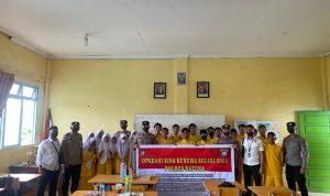 Sambangi SMA N 1 dan MTS N, Polres Natuna Gelar Operasi Bina Kusuma Seligi 2022 Sambangi SMA N 1 dan MTS N, Polres Natuna Gelar Operasi Bina Kusuma Seligi 2022