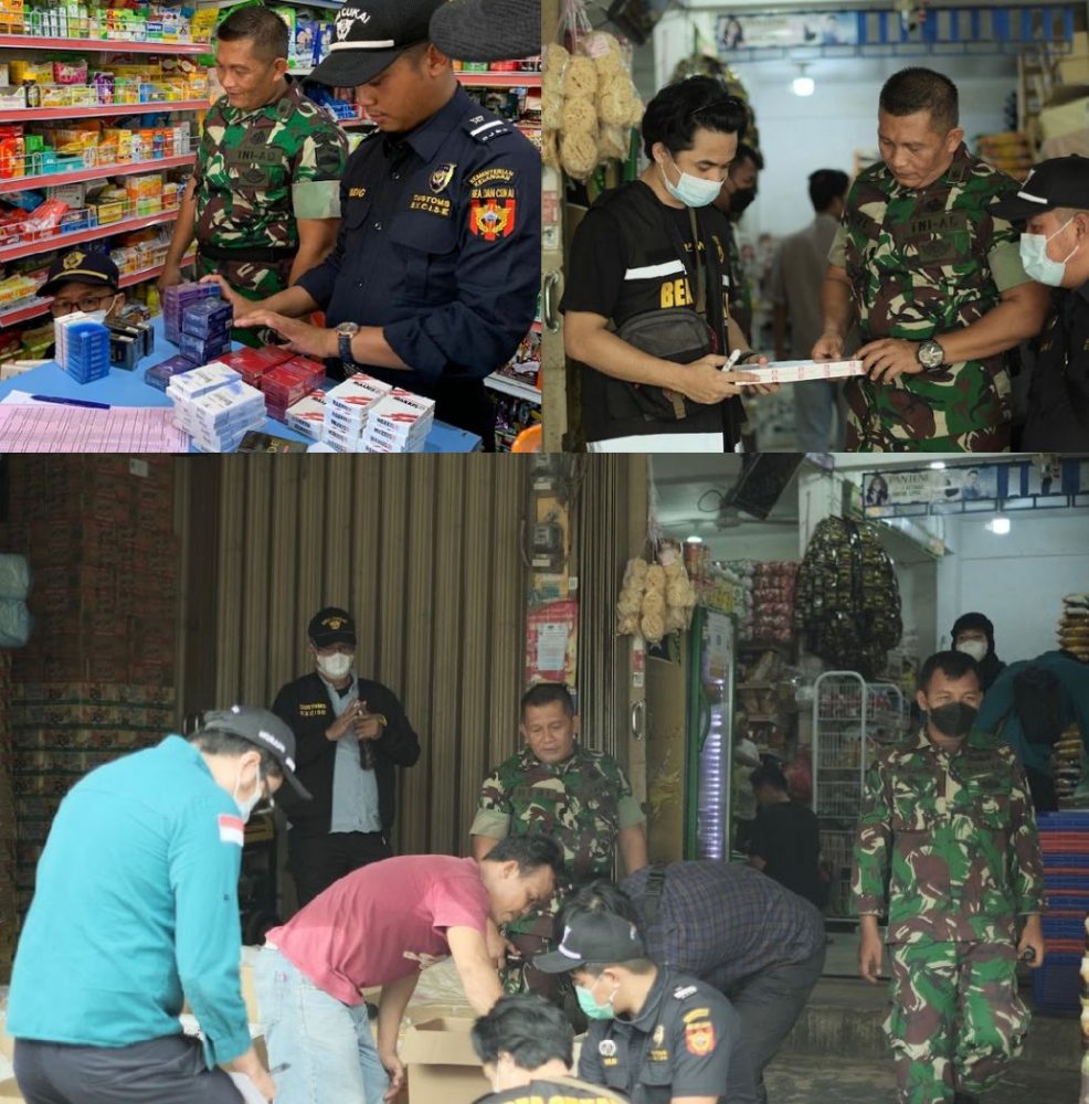 Jelang Operasi Gempur Rokok Ilegal, Ratusan Ribu Batang Rokok Ilegal Berhasil Diamankan Bea Cukai Batam