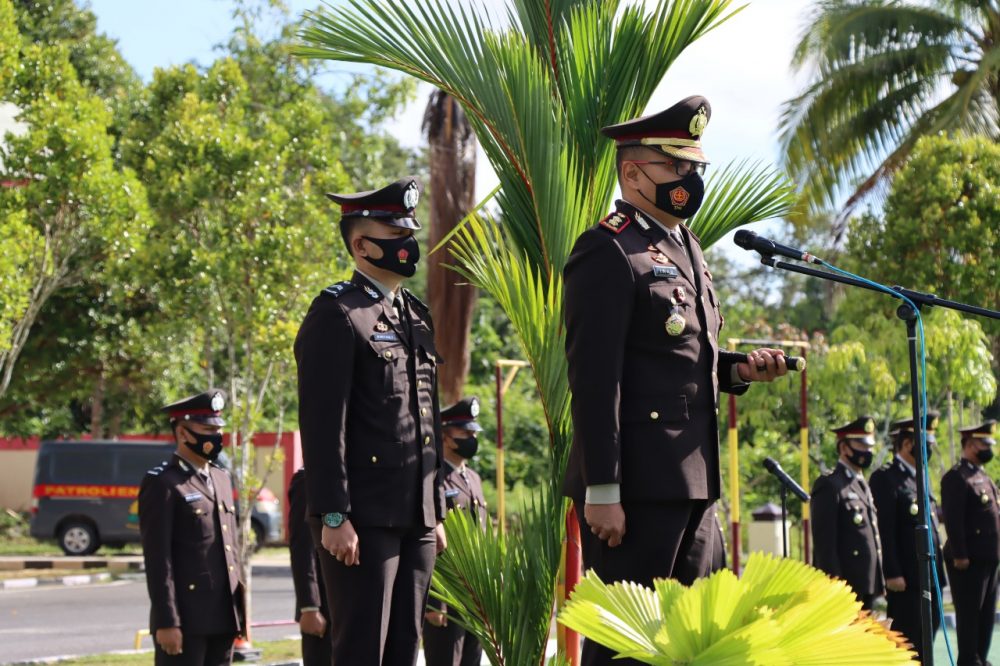 Kapolres Natuna Pimpin Upacara Peringatan Hari Kesaktian Pancasila 1 Oktober 2022