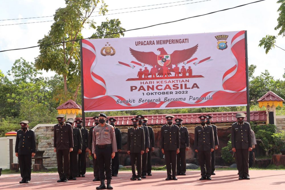 Polres Bintan Peringati Hari Kesaktian Pancasila Tahun 2022