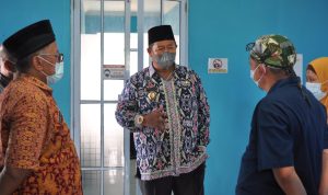 Pastikan Ketersediaan Obat, Bupati Abdul Haris Tinjau RS Lapangan Payalaman