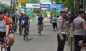 Personil Polres Bintan dan Instansi Terkait Lakukan Pengamanan Pada Pelaksanaan Tour De Bintan