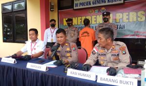 Setubuhi Anak Kandung Yang Tuna Rungu Wicara Berakhir di Jeruji Besi Polsek Gunung Kijang Polres Bintan
