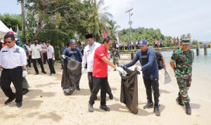 Menteri KP Trenggono Gaungkan Gernas BCL di Kabupaten Kepulauan Anambas
