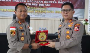 Kapolres Bintan Dampingi Tim Divisi Humas Polri Laksanakan FGD Cegah Paham Radikalisme
