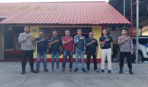 Sesuai Arahan Kapolres, Kapolsek Siantan Ajak Awak Media Bangun Sinergitas