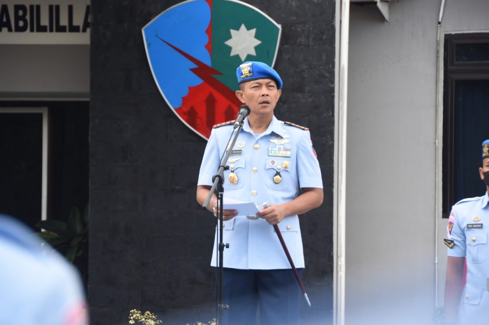 Dengan Semangat Wira Waskita, Danlanud RHF Pimpin Upacara Hari Jadi Polisi Militer TNI Angkatan Udara Ke-76 Dengan Semangat Wira Waskita, Danlanud RHF Pimpin Upacara Hari Jadi Polisi Militer TNI Angkatan Udara Ke-76
