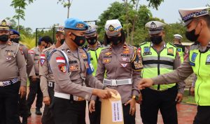Peduli Korban Gempa Cianjur Polres Bintan Kumpulkan Bantuan