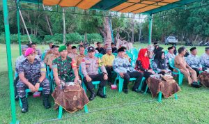Babinsa Sertu Saroji Hadiri Upacara Peringatan HUT PGRI Ke-77