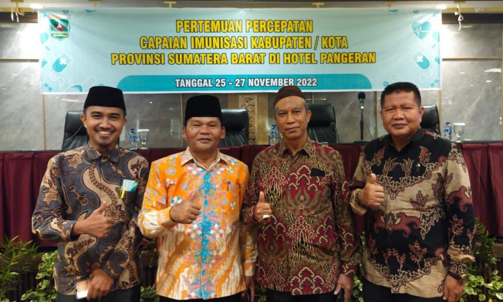 Dinas Kesehatan Provinsi Sumbar Gelar Pertemuan Percepatan Capaian Imunisasi Dinas Kesehatan Provinsi Sumbar Gelar Pertemuan Percepatan Capaian Imunisasi