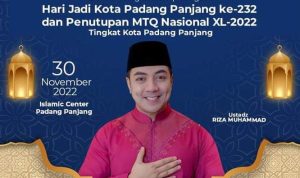Tabligh Akbar Digelar, MTQ Nasional ke-40 Tingkat Kota Padang Panjang Ditutup