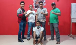 Polsek Sei Beduk Tangkap Pelaku Pencurian Motor, Korban Dicekik Motor Dirampas