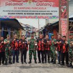 Tinjau Kampung Pancasila Serasan, Ini Pesan Danrem 033/WP Tinjau Kampung Pancasila Serasan, Ini Pesan Danrem 033/WP