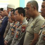 Indonesia Berduka, Polres Bintan Laksanakan Sholat Ghaib Untuk Korban Gempa Cianjur
