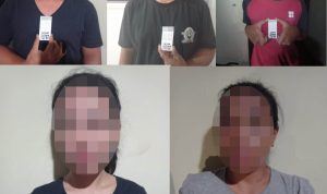 Operasi Pekat Seligi Tahun 2022 Polres Bintan Amankan 5 Orang Pengguna Narkotika Jenis Sabu