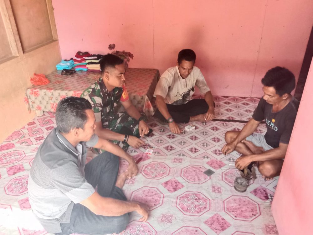 Babinsa Serda Mawardi Jadi Mediator, Bantu Selesaikan Persoalan Warga Binaan