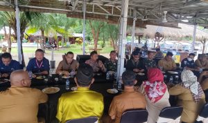 Antisipasi Cuaca Ekstrime, Kapolsek Gunung Kijang Gandeng Forkopimcam