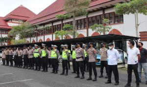 Polres Bintan Lakukan Pengamanan Pelantikan 22 Kepala Desa Terpilih