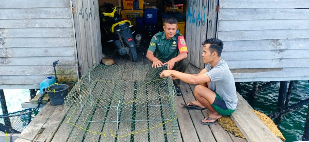 Lagi, Babinsa Serda Roni Jalin Komunikasi Sosial Dengan Warga Binaan