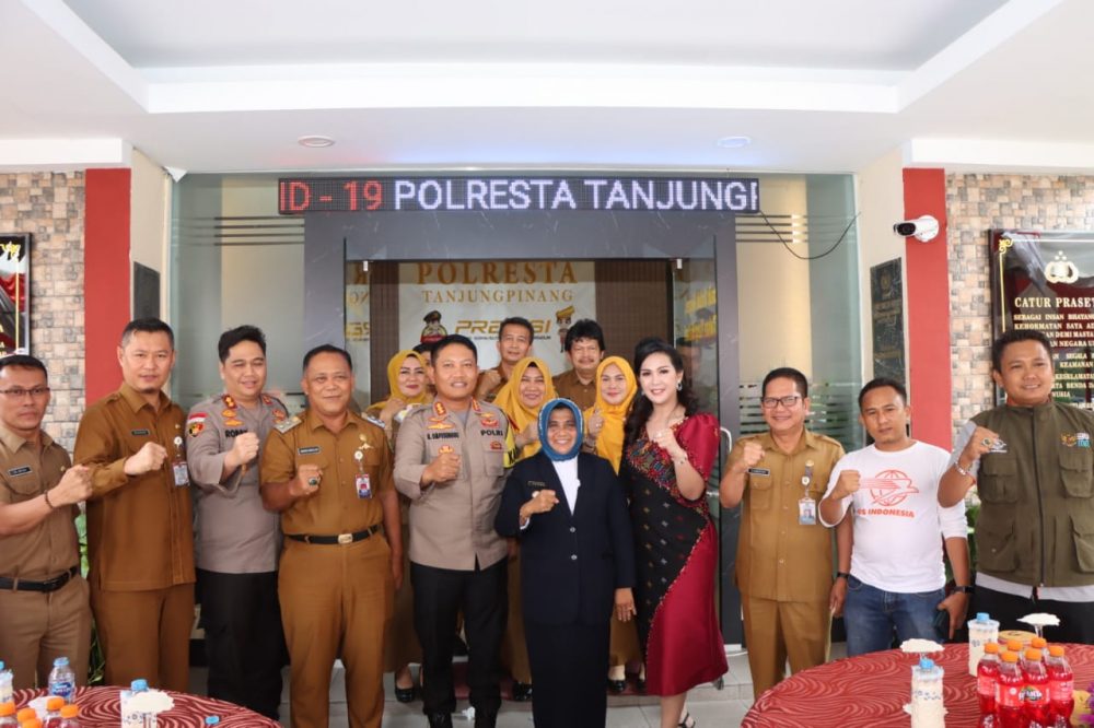 Kapolresta Tanjungpinang Gelar Open House Perayaan Natal 2022 Di Mapolresta Tanjungpinang