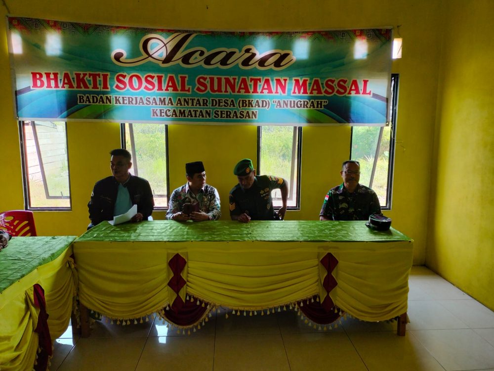 Plh. Danramil 06/Serasan Apresiasi Kegiatan Sunatan Masal Yang Dilakukan BKAD Anugrah Plh. Danramil 06/Serasan Apresiasi Kegiatan Sunatan Masal Yang Dilakukan BKAD Anugrah