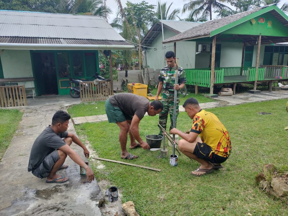 Babinsa Serka Parsimin Jalin Komunikasi Sosial Dengan Warga Binaan