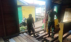 Lebih Dekat Dengan Warga, Babinsa Serka Didih Jalin Komsos