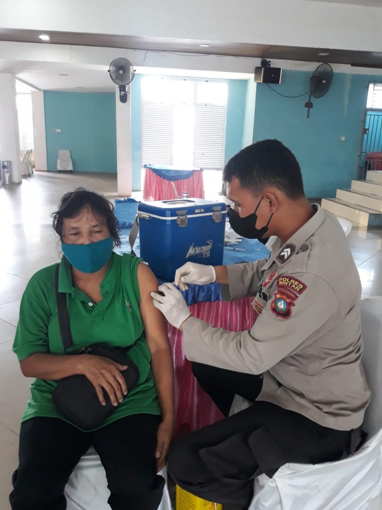 Gerai Vaksin Presisi Polres Bintan Kembali Dibuka