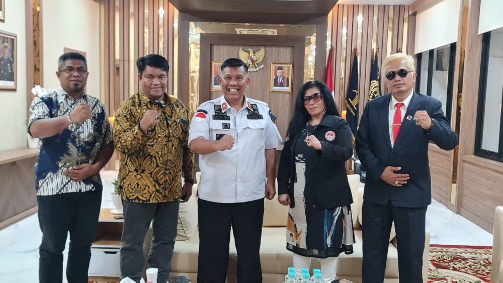 Kakanwil Kemenkum HAM RI Provinsi Jabar Terima Kunjungan Ketua Presidium FPII, Ini Laporannya..!