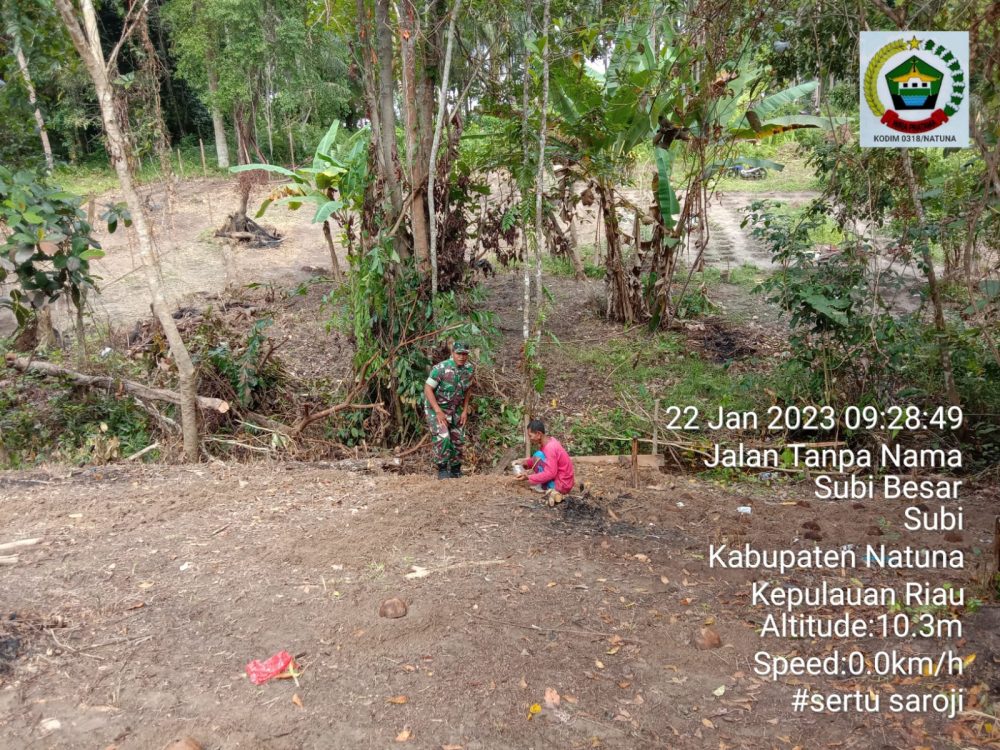 Jalin Kedekatan Dengan Warga Binaan, Babinsa Sertu Saroji Gelar Komsos