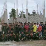 Karang Taruna Sumbang 1000 Batako Pembangunan Surau Babussalam Bandarsyah
