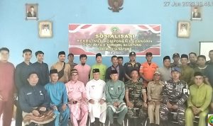 Danramil 04/Letung Sosialisasikan Rekrutmen Komcad Matra Darat