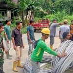 Babinsa Pratu Jhon Jalin Koordinasi Bersama Petugas PLN