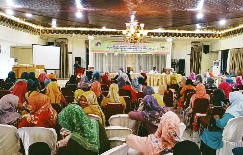 Kadisdikpora Kota Pariaman Buka RAT KPRI Pendidikan Dasar dan Karyawan Kadisdikpora Kota Pariaman Buka RAT KPRI Pendidikan Dasar dan Karyawan