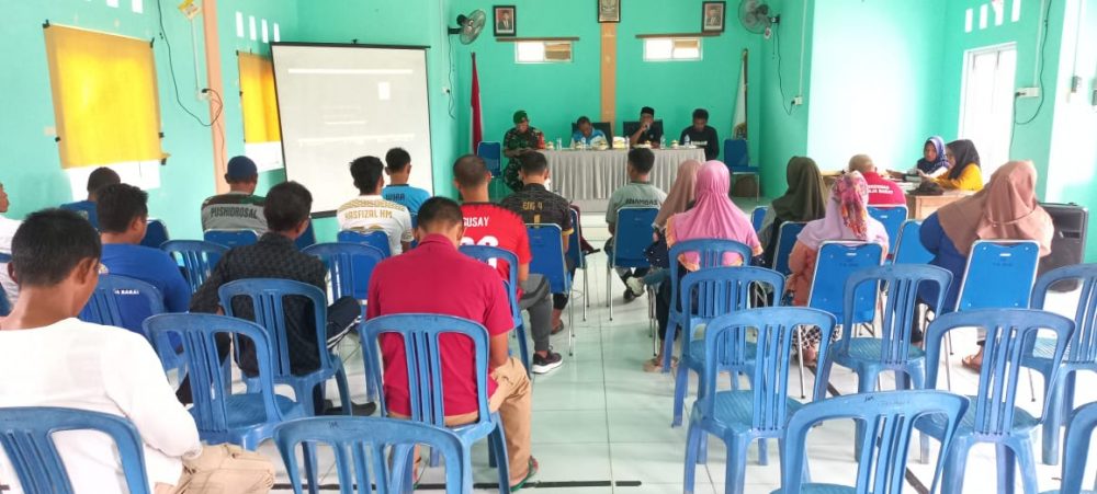 Babinsa Koramil 04/Letung Hadir Kegiatan Musrenbangdes Impol