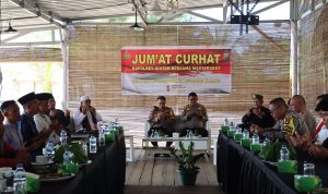Tingkatkan Harkamtibmas, Kapolres Bintan Laksanakan Jumat Curhat di Wilayah Hukum Polsek Gunung Kijang