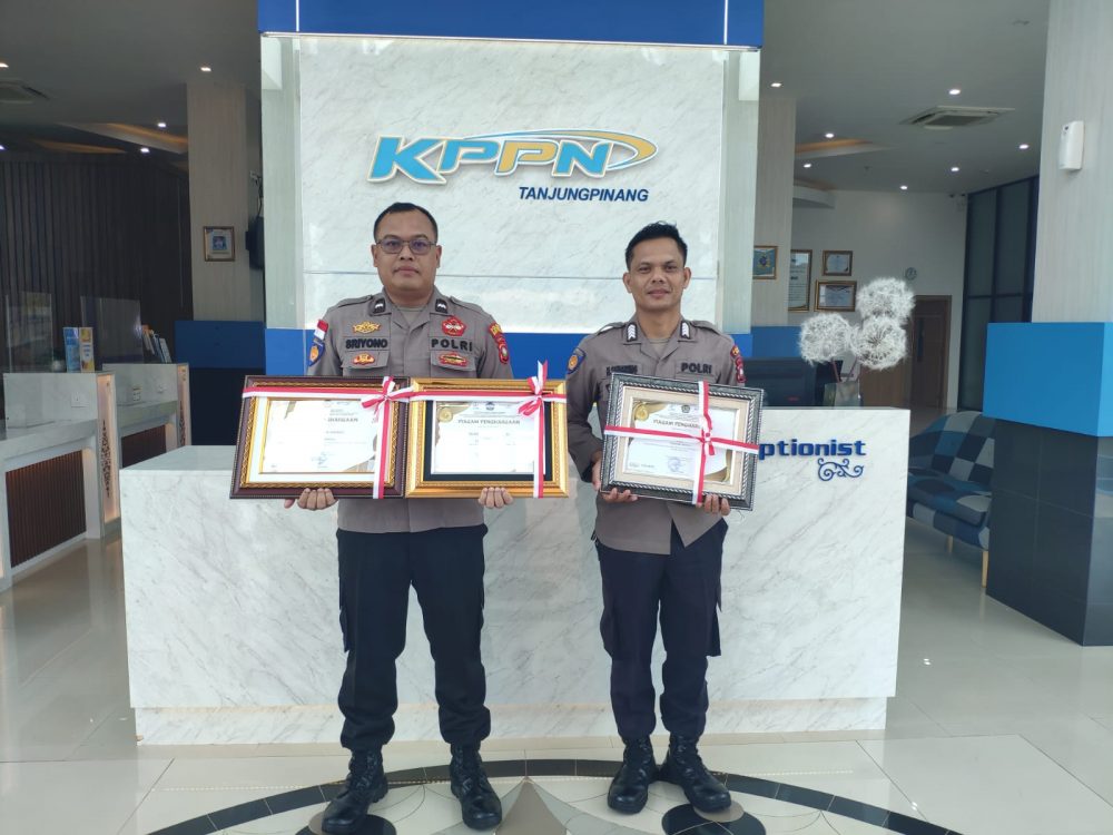 Polres Bintan Kembali Terima Penghargaan Peringkat Pertama Nilai IKPA Terbaik Dari KPPN Tanjungpinang
